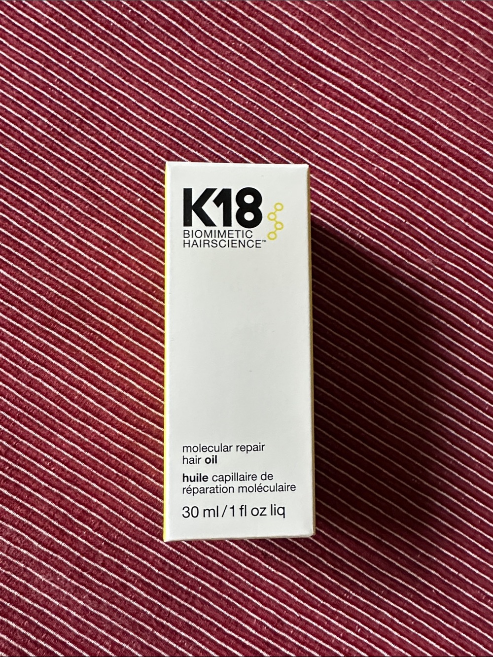 K18 Biomimetic Hairscience Molecular Repair Hair Oil